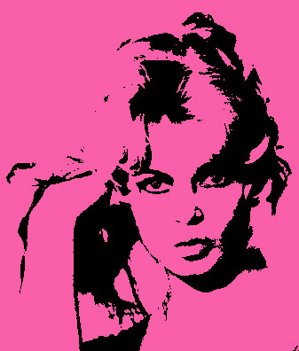 tutorial-03-come-trasformare-una-foto-in-popart-brigitte-bardot-giovane-sexy-dipinto-quadro-pop-art-tutorial-trasformare-photoshop-pink-background-sfondo-rosa